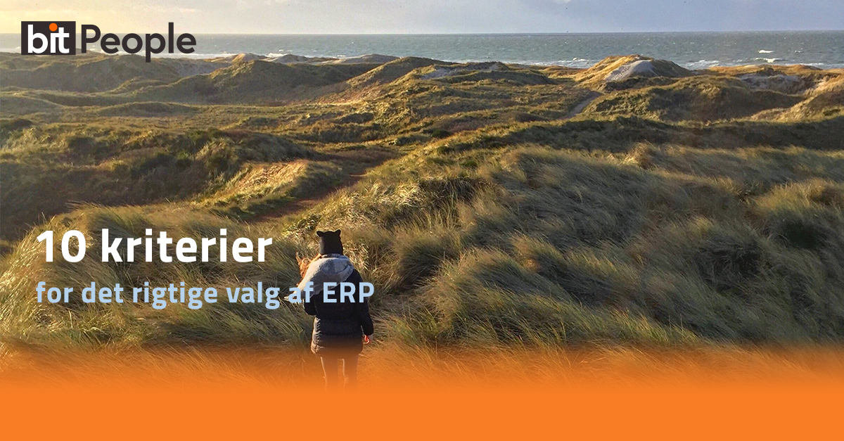 10 kriterier for valg af ERP